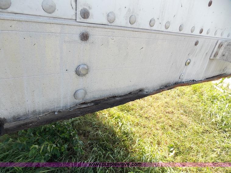 image for item J2704 1999 Timpte double hopper grain trailer