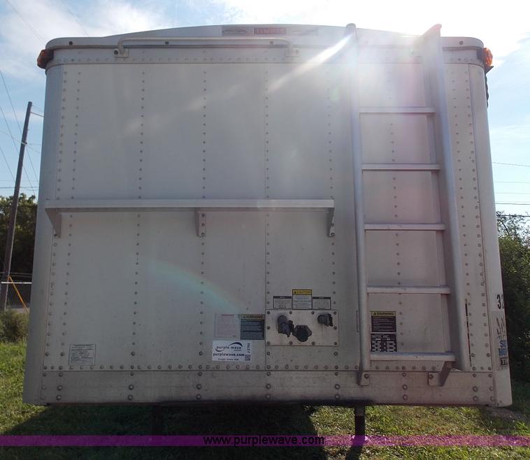 image for item J2705 2007 Timpte double hopper grain trailer