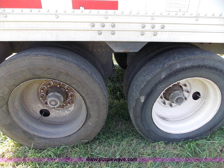 image for item J2705 2007 Timpte double hopper grain trailer