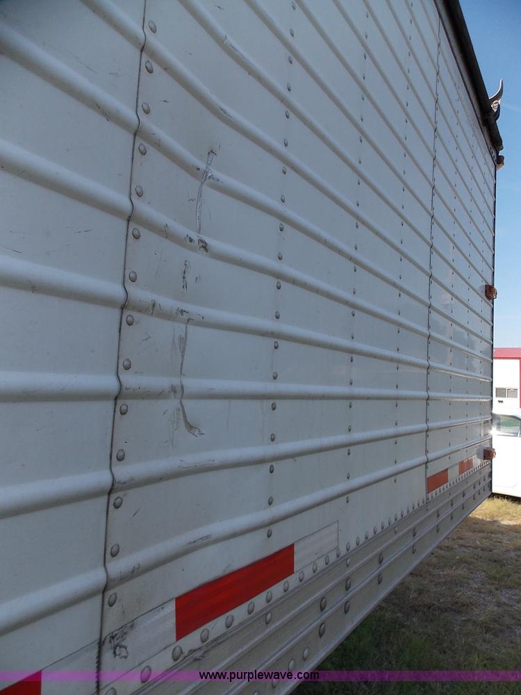 image for item J2705 2007 Timpte double hopper grain trailer