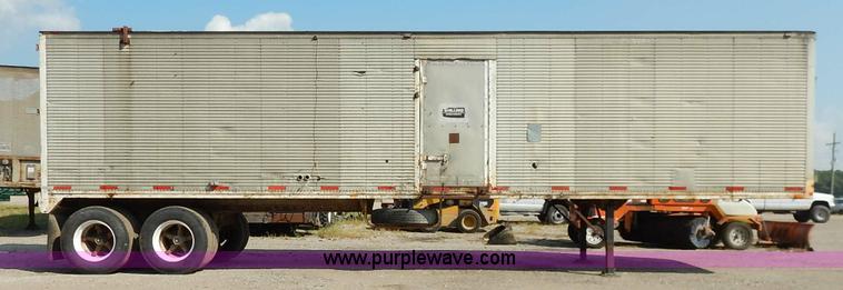 image for item J6446 1962 dry van trailer