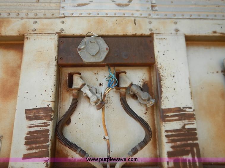 image for item K1597 1970 Fruehauf FBZ9F240 dry van trailer