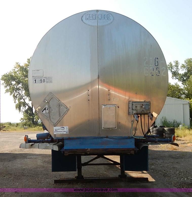 image for item K1617 1977 Karikool cargo tanker trailer