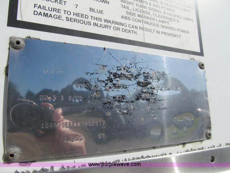 image for item K6324 2005 Great Dane 7411TP-SA dry van trailer