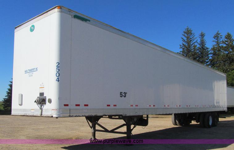 image for item K6325 2005 Great Dane 7411TP-SA dry van trailer