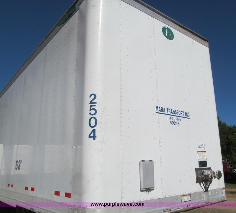 image for item K6325 2005 Great Dane 7411TP-SA dry van trailer