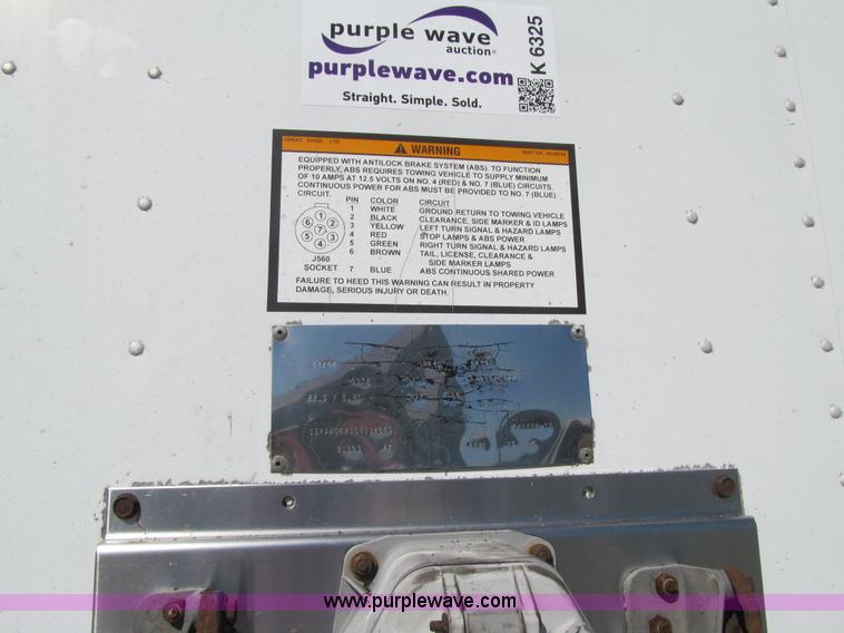image for item K6325 2005 Great Dane 7411TP-SA dry van trailer