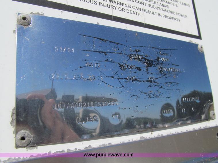 image for item K6325 2005 Great Dane 7411TP-SA dry van trailer