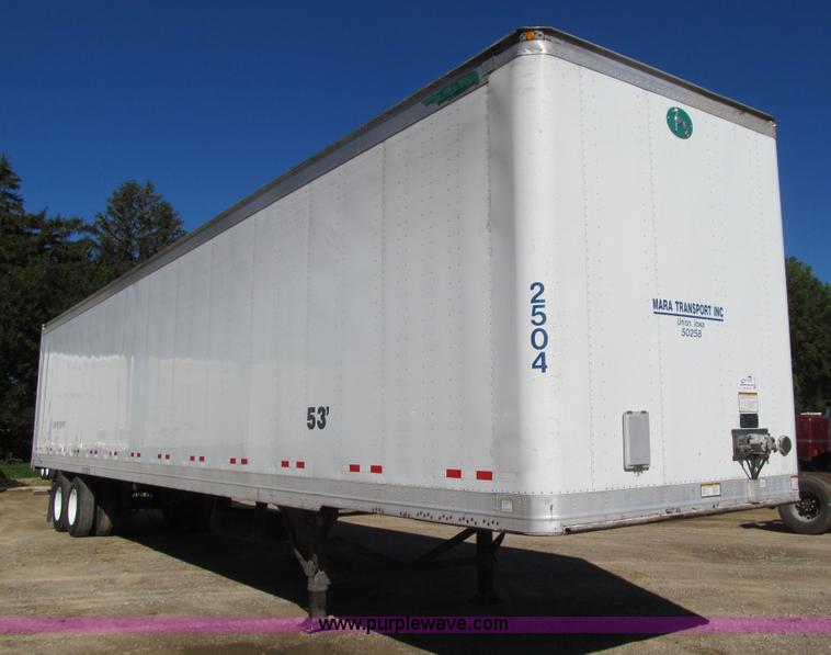 image for item K6325 2005 Great Dane 7411TP-SA dry van trailer