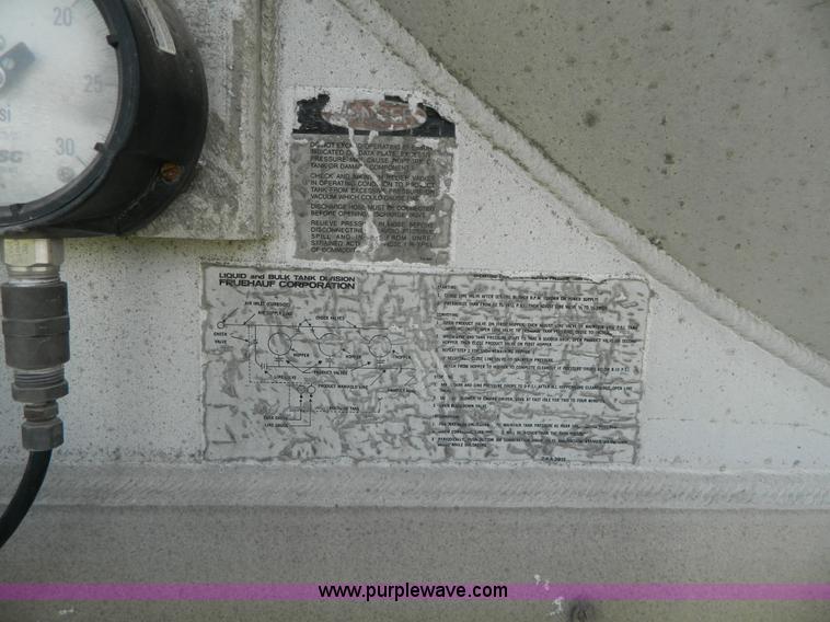 image for item K8150 1981 Fruehauf pneumatic bulk tank trailer