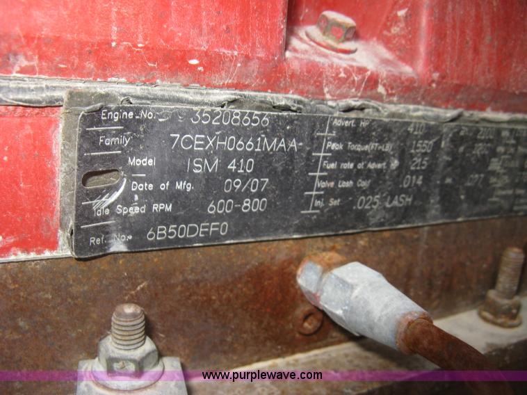 image for item K8722 2008 International 9200i semi truck