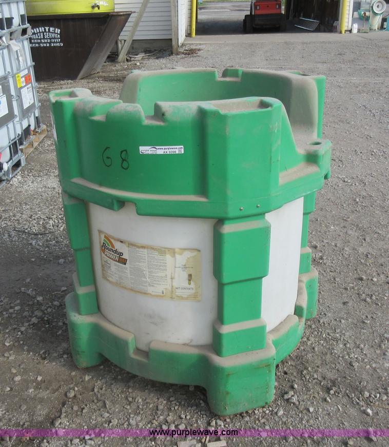 image for item AX9398 (3) 120 gallon poly tanks
