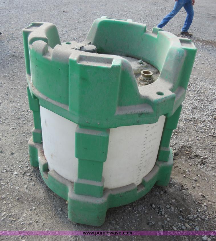 image for item AX9398 (3) 120 gallon poly tanks