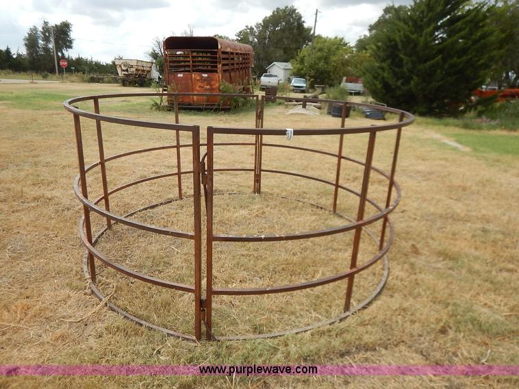 image for item BH9976 (2) round hay bale feeders