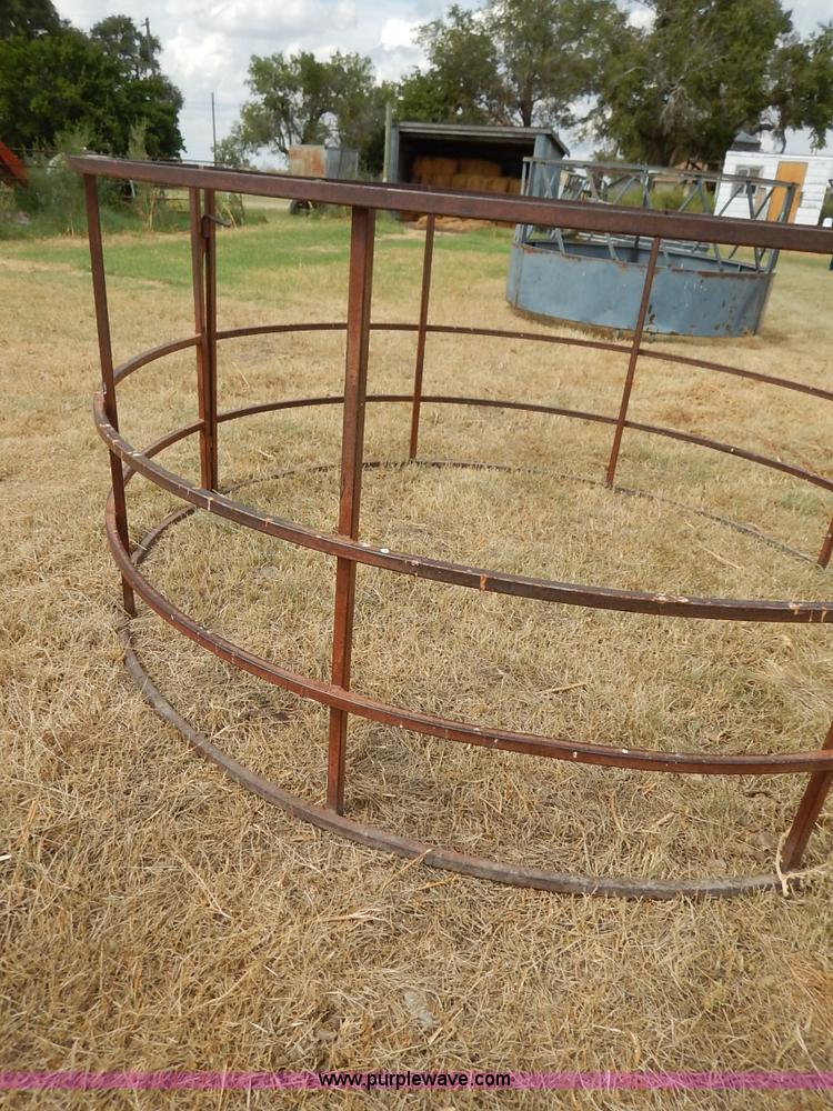 image for item BH9976 (2) round hay bale feeders