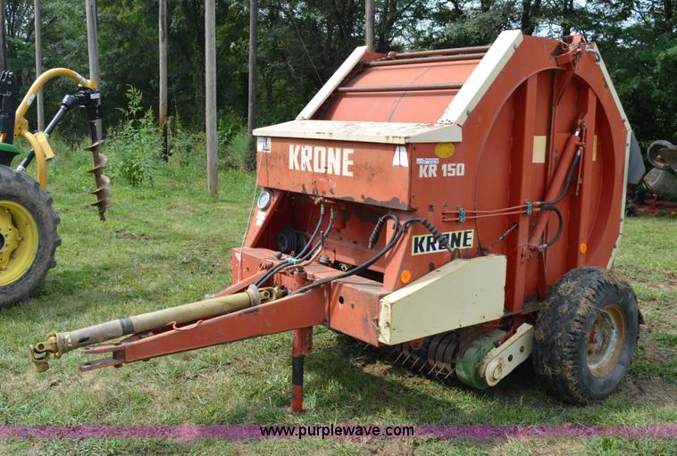 image for item BR9900 Krone RR150 round baler