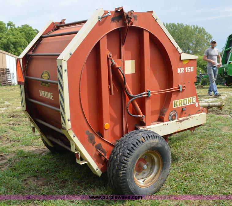 image for item BR9900 Krone RR150 round baler