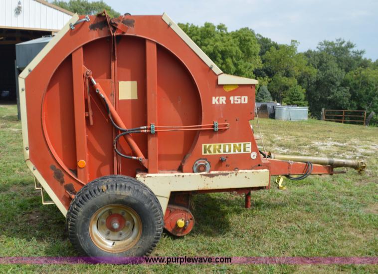 image for item BR9900 Krone RR150 round baler
