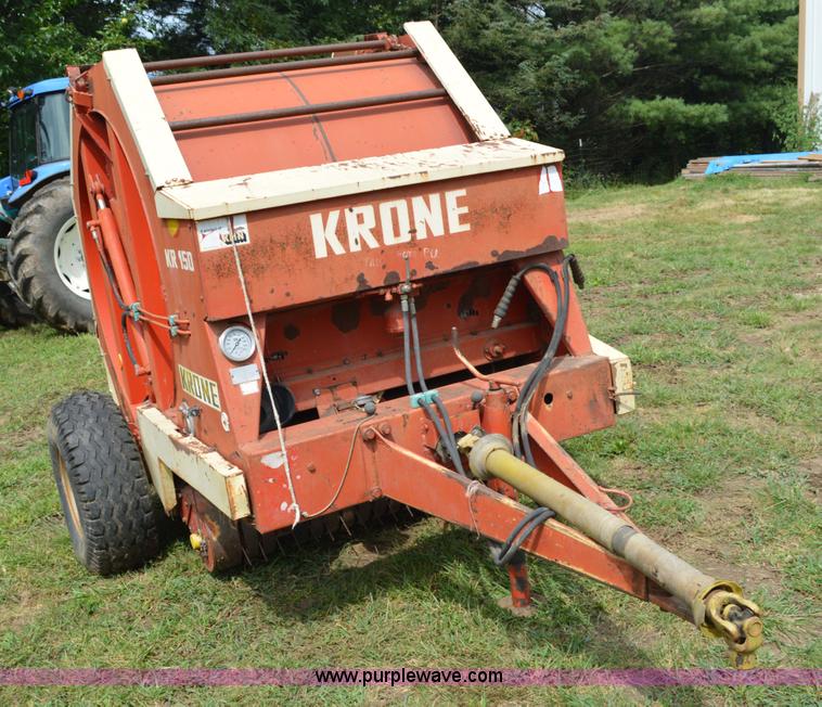 image for item BR9900 Krone RR150 round baler