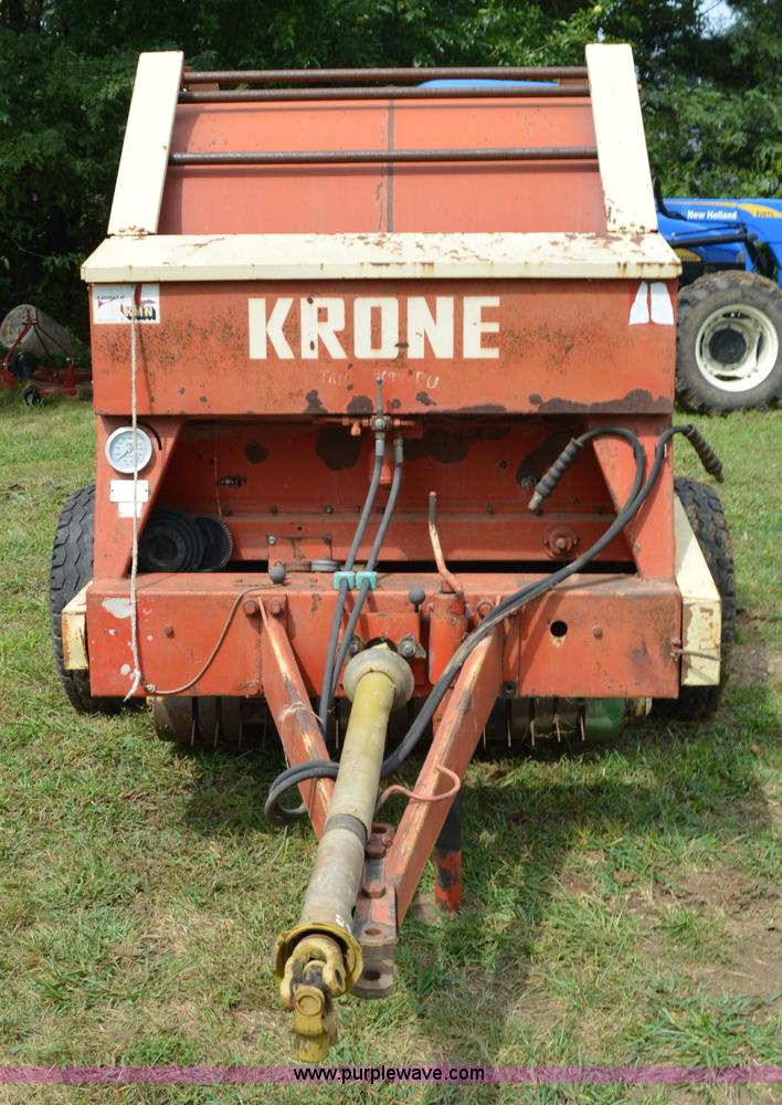 image for item BR9900 Krone RR150 round baler