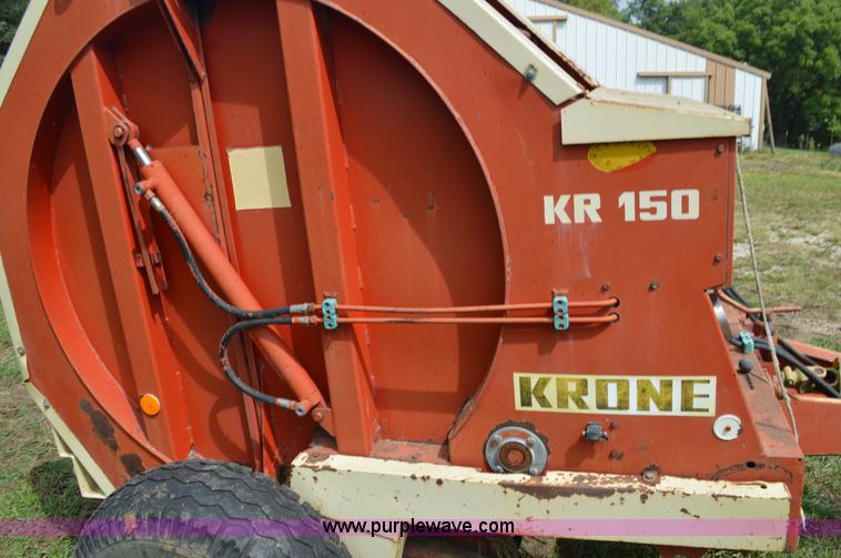image for item BR9900 Krone RR150 round baler