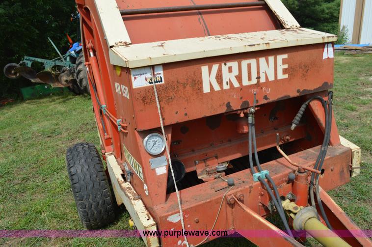 image for item BR9900 Krone RR150 round baler