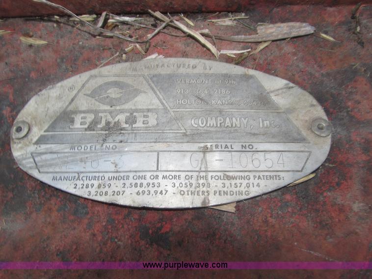 image for item H1196 BMB XL-6-3 rotary mower