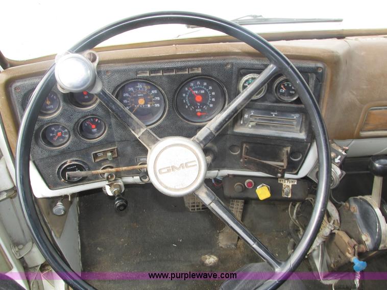 image for item H1200 GMC Sierra applicator truck