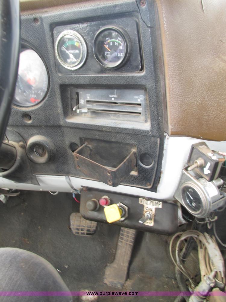 image for item H1200 GMC Sierra applicator truck