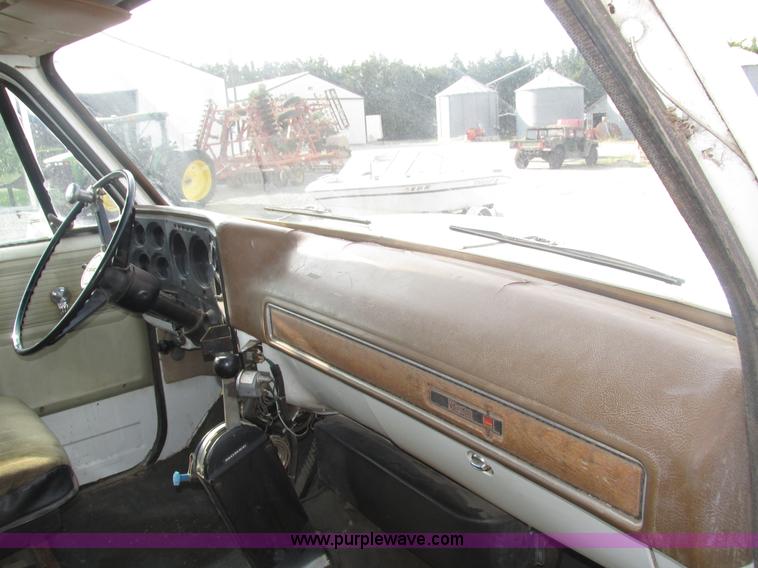 image for item H1200 GMC Sierra applicator truck