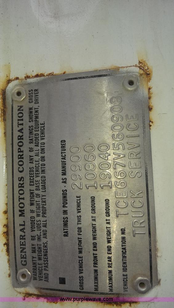 image for item H1200 GMC Sierra applicator truck