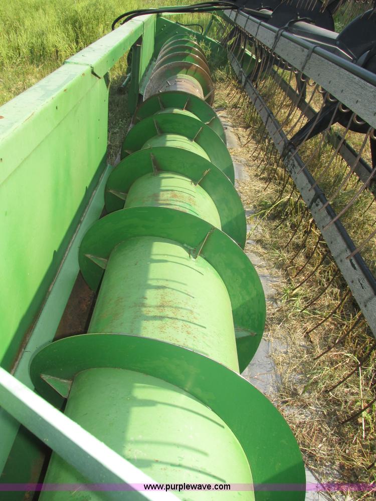 image for item H1212 John Deere 220 bean head