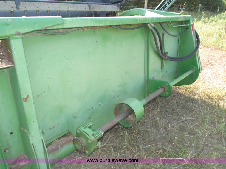 image for item H1212 John Deere 220 bean head