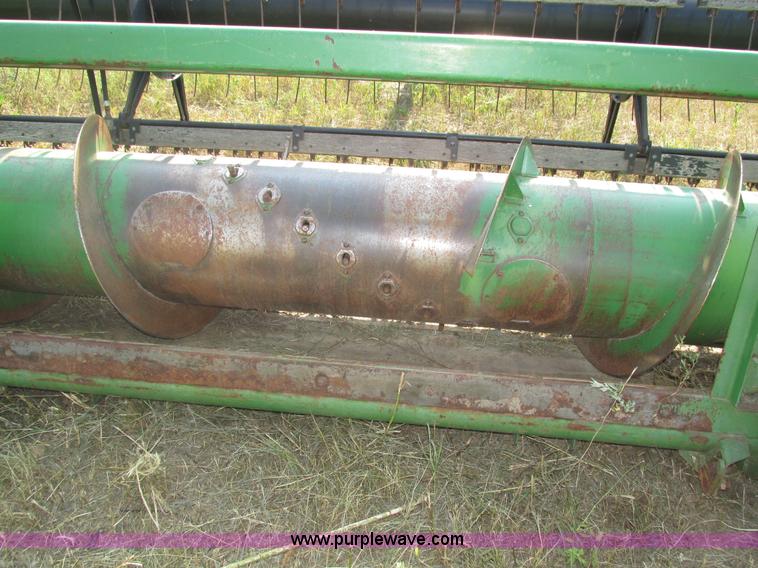 image for item H1212 John Deere 220 bean head
