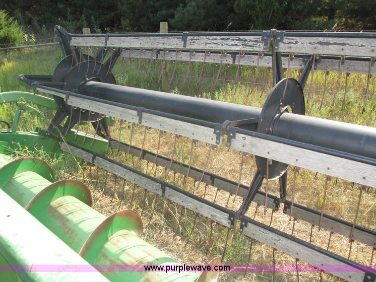 image for item H1212 John Deere 220 bean head