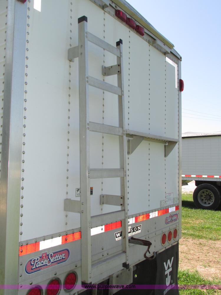 image for item H4537 2008 Wilson DWH-550 double hopper grain trailer