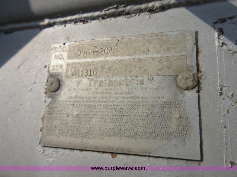 image for item I1986 1980 Trailmobile OVGH-2CAH grain trailer