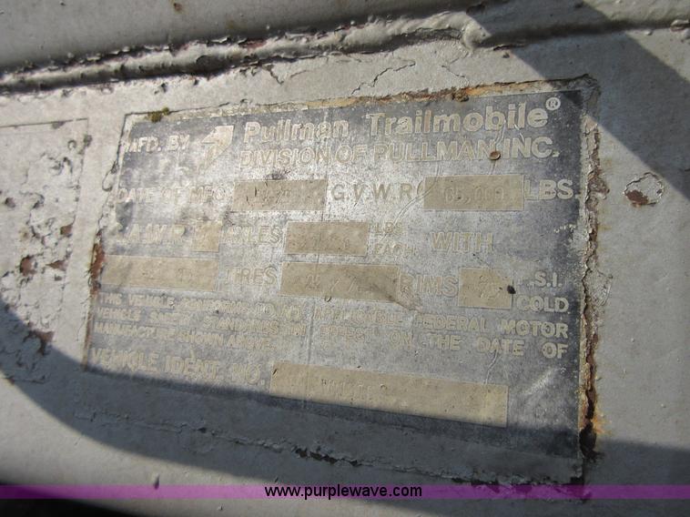 image for item I1986 1980 Trailmobile OVGH-2CAH grain trailer