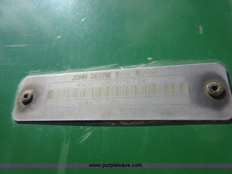 image for item I2006 John Deere 750 grain drill