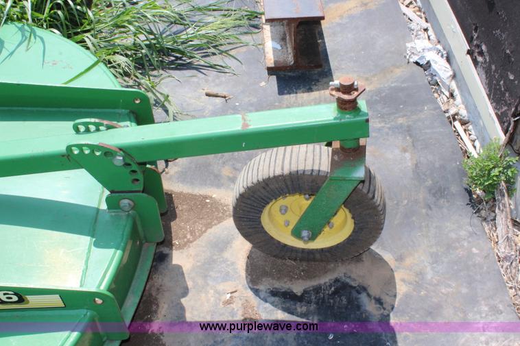 image for item J3526 John Deere MX6 rotary mower