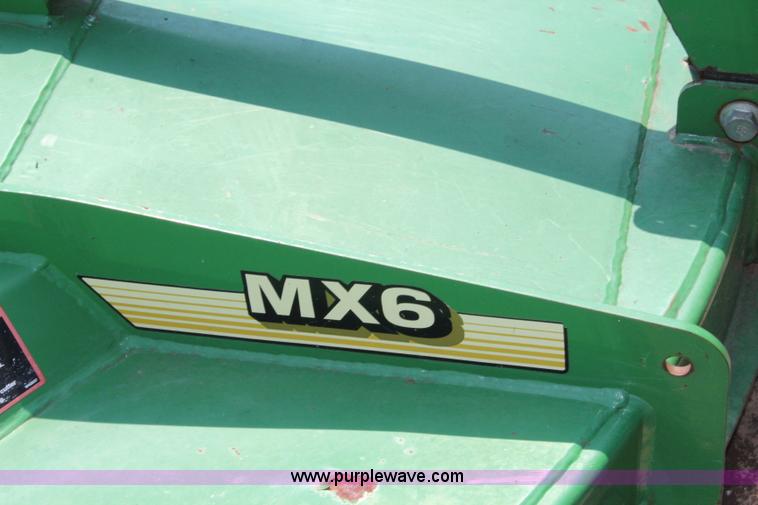 image for item J3526 John Deere MX6 rotary mower