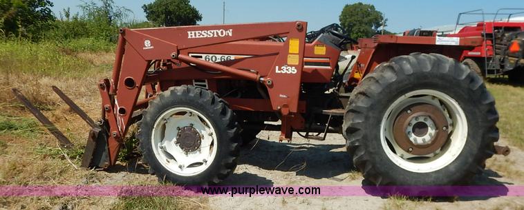 image for item J6470 Fiat Hesston DT60-66 MFWD tractor
