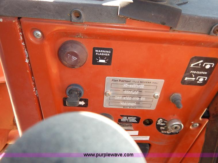 image for item J6470 Fiat Hesston DT60-66 MFWD tractor