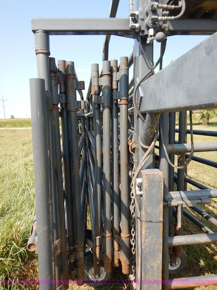 image for item J6473 Linn Rawhide gooseneck portable corral
