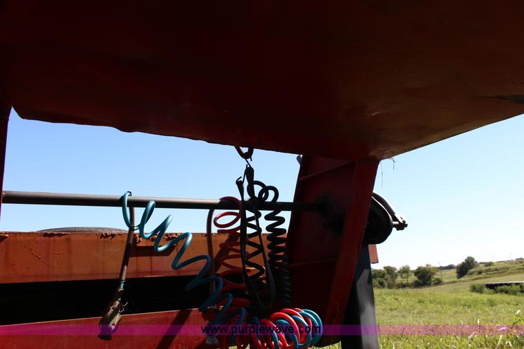 image for item K1103 1976 Triangle A flatbed trailer