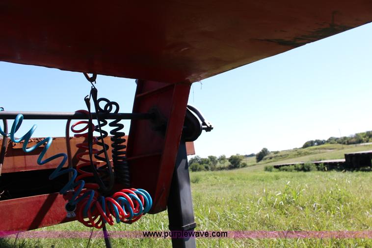 image for item K1103 1976 Triangle A flatbed trailer