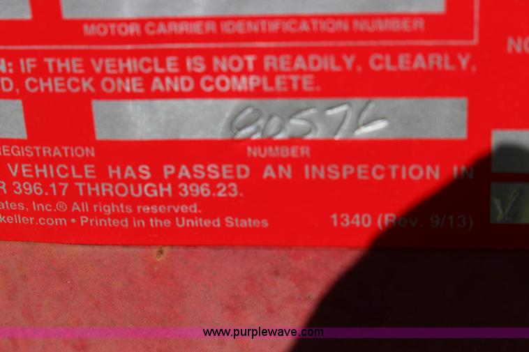 image for item K1103 1976 Triangle A flatbed trailer