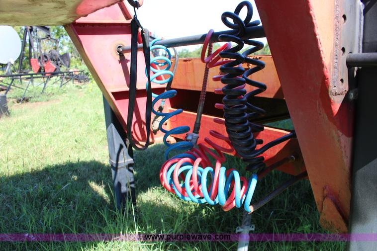 image for item K1103 1976 Triangle A flatbed trailer