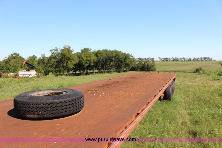 image for item K1103 1976 Triangle A flatbed trailer
