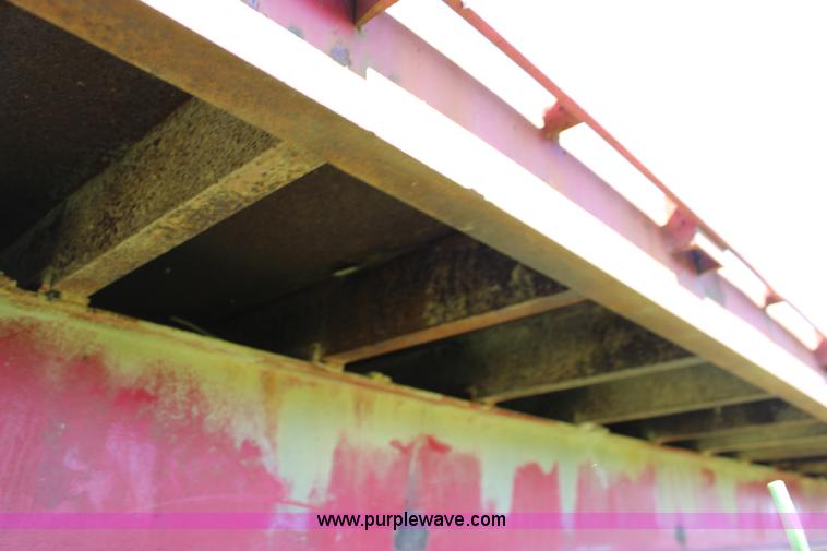 image for item K1103 1976 Triangle A flatbed trailer